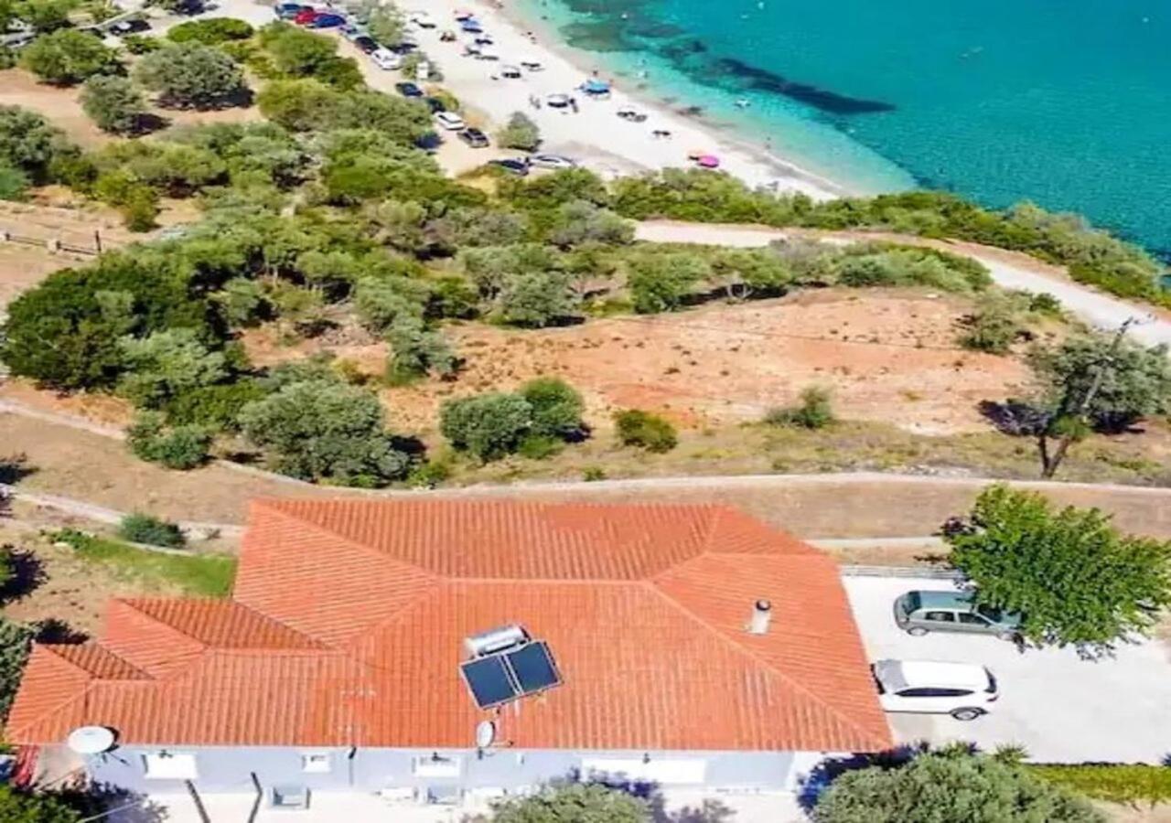 Aegean Beachfront Petriaí Eksteriør bilde